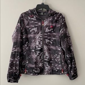 NEW BALANCE Fully-Zip Hooded  Windbreaker Size M